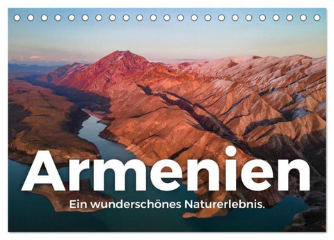 Armenien - Ein wunderschönes Naturerlebnis. (Tischkalender 2026 DIN A5 quer), CALVENDO Monatskalender