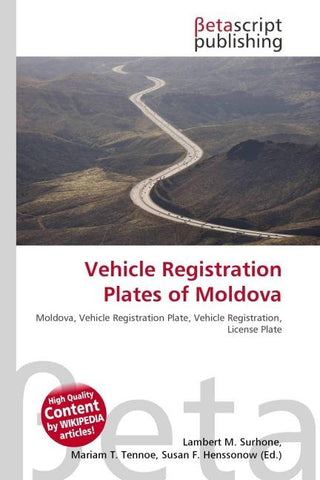 Vehicle Registration Plates of Moldova