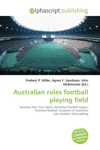 Australian rules football playing field