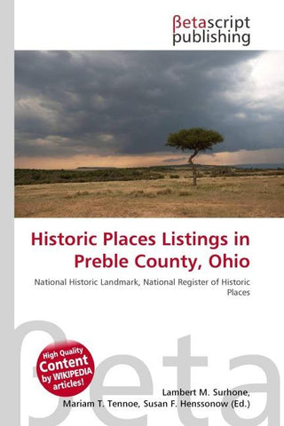 Historic Places Listings in Preble County, Ohio
