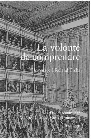 La volonté de comprendre