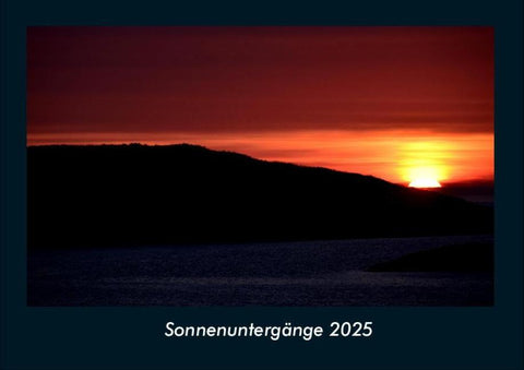 Sonnenuntergänge 2025 Fotokalender DIN A4
