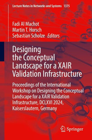 Designing the Conceptual Landscape for a XAIR Validation Infrastructure