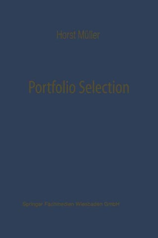 Portfolio Selection als Entscheidungsmodell deutscher Investmentgesellschaften