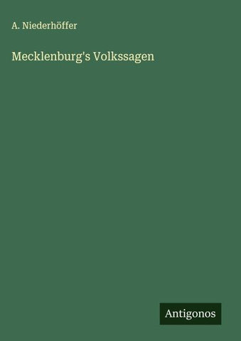 Mecklenburg's Volkssagen