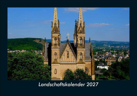 Landschaftskalender 2027 Fotokalender DIN A5
