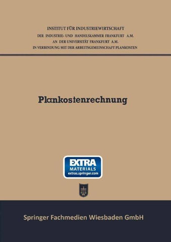 Plankostenrechnung