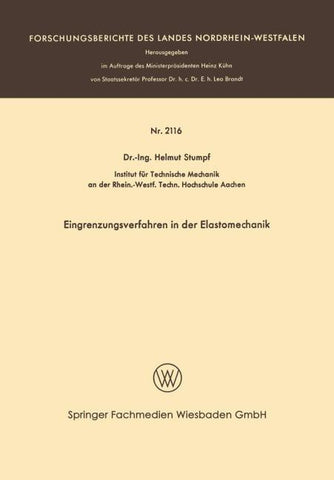 Eingrenzungsverfahren in der Elastomechanik
