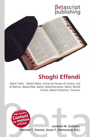 Shoghi Effendi