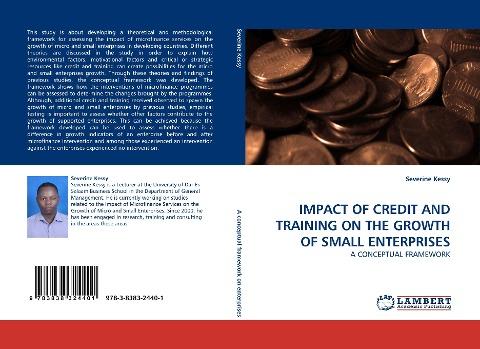 IMPACT OF CREDIT AND TRAINING ON THE GROWTH OF SMALL ENTERPRISES