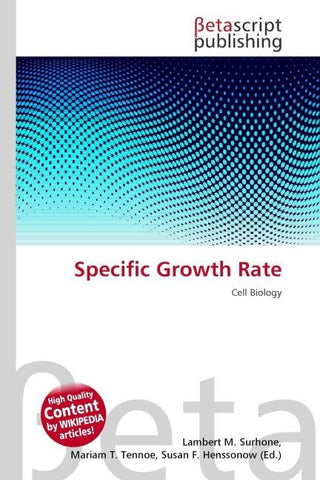 Specific Growth Rate
