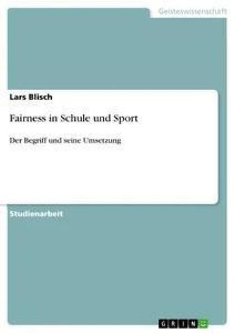 Fairness in Schule und Sport