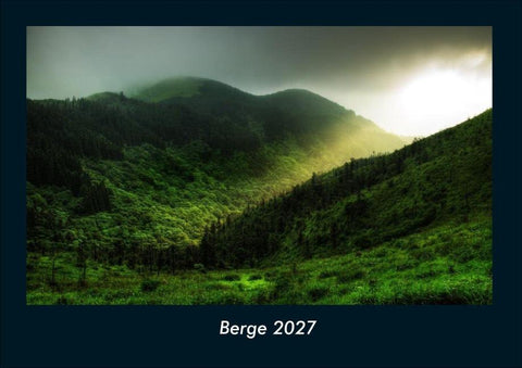 Berge 2027 Fotokalender DIN A4