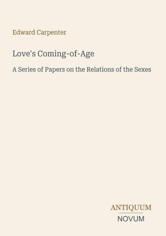 Love's Coming-of-Age