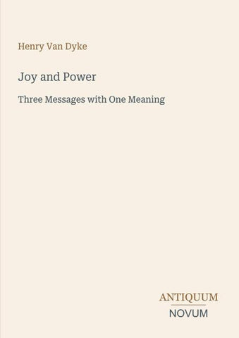 Joy and Power
