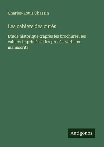 Les cahiers des curés