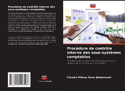 Procédure de contrôle interne des sous-systèmes comptables