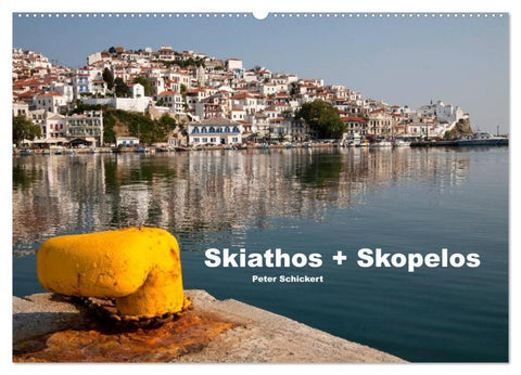Skiathos + Skopelos (Wandkalender 2026 DIN A2 quer), CALVENDO Monatskalender