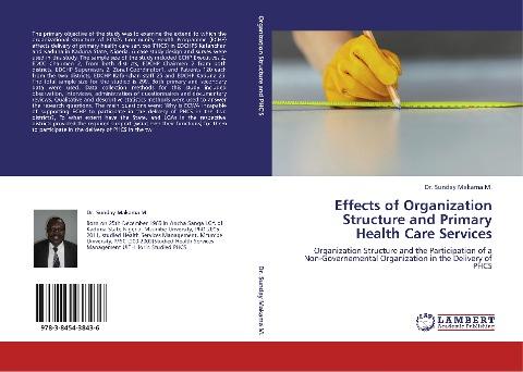 Effects of Organization Structure and Primary Health Care Services