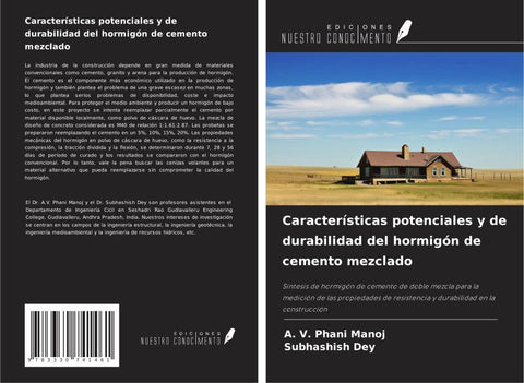 Características potenciales y de durabilidad del hormigón de cemento mezclado