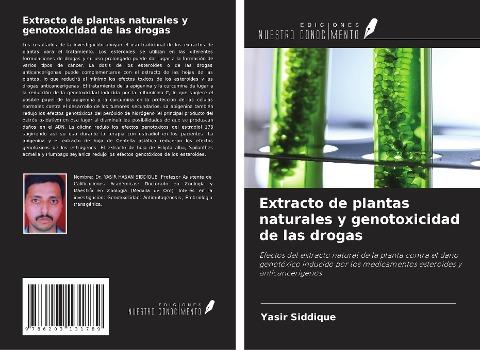 Extracto de plantas naturales y genotoxicidad de las drogas