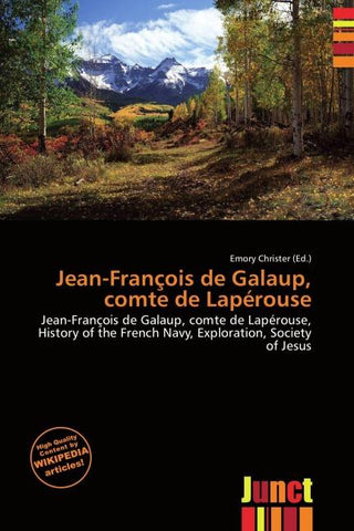 Jean-François de Galaup, comte de Lapérouse