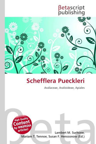 Schefflera Pueckleri