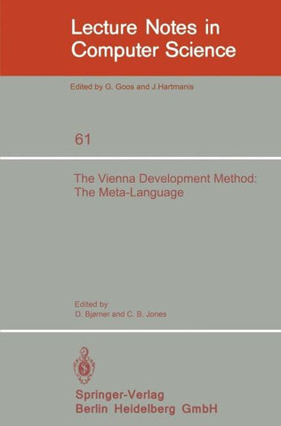 The Vienna Development Method: The Meta-Language