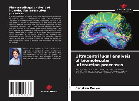 Ultracentrifugal analysis of biomolecular interaction processes