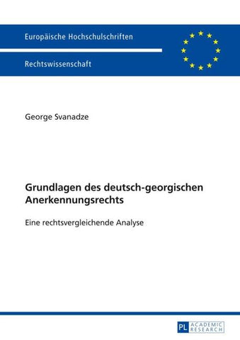 Grundlagen des deutsch-georgischen Anerkennungsrechts