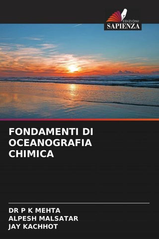 FONDAMENTI DI OCEANOGRAFIA CHIMICA