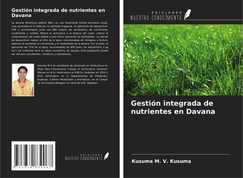 Gestión integrada de nutrientes en Davana