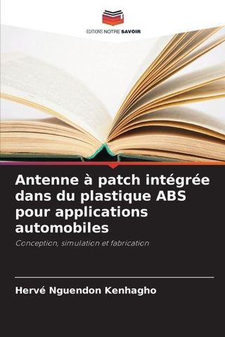Antenne à patch intégrée dans du plastique ABS pour applications automobiles