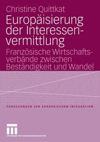 Europäisierung der Interessenvermittlung