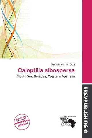 Caloptilia albospersa