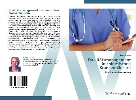 Qualitätsmanagement  in chinesischen Krankenhäusern