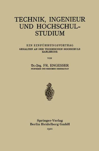 Technik, Ingenieur und Hochschulstudium