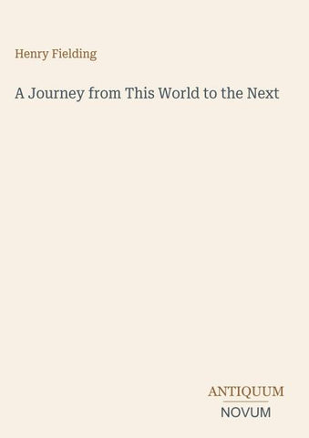 A Journey from This World to the Next