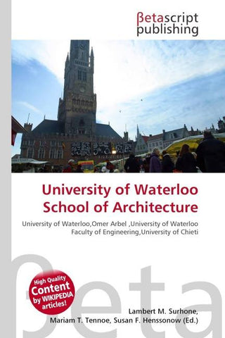 University of Waterloo School of Architecture