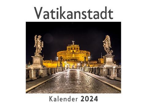 Vatikanstadt (Wandkalender 2024, Kalender DIN A4 quer, Monatskalender im Querformat mit Kalendarium, Das perfekte Geschenk)