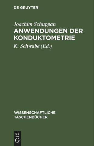 Anwendungen der Konduktometrie