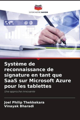 Système de reconnaissance de signature en tant que SaaS sur Microsoft Azure pour les tablettes
