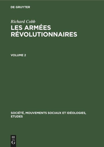 Les Armées Révolutionnaires. Volume 2