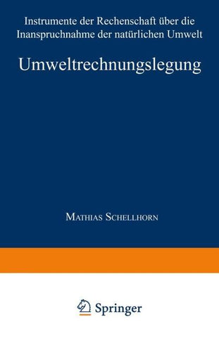 Umweltrechnungslegung