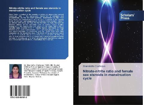 Nitrate-nitrite ratio and female sex steroids in menstruation cycle