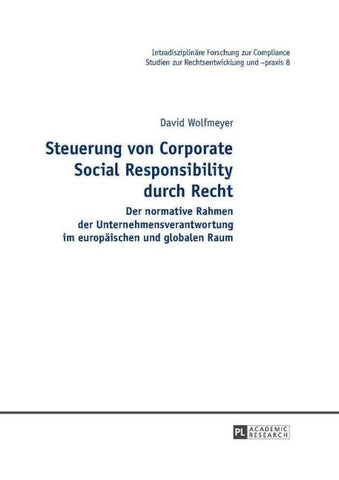 Steuerung von Corporate Social Responsibility durch Recht