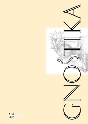 GNOSTIKA 56 – Raumgreifendes Denken
