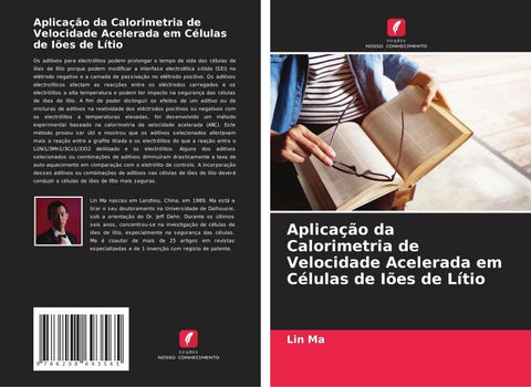 Aplicação da Calorimetria de Velocidade Acelerada em Células de Iões de Lítio
