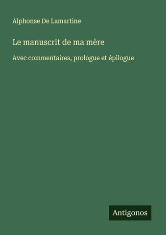 Le manuscrit de ma mère