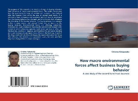 How macro environmental forces affect business buying behavior